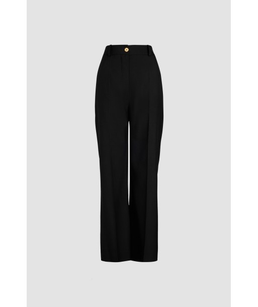 Pantalon droit en laine vierge online