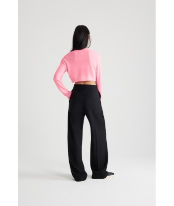 Pantalon droit en laine vierge online