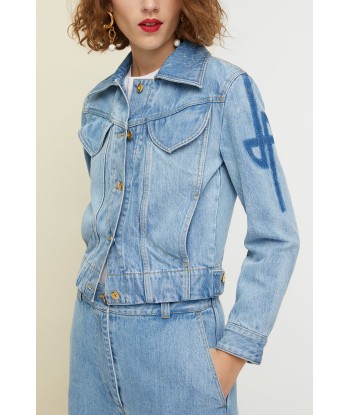 Veste en denim bio la livraison gratuite