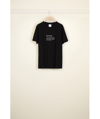 T-shirt Tautology en coton bio pas cher