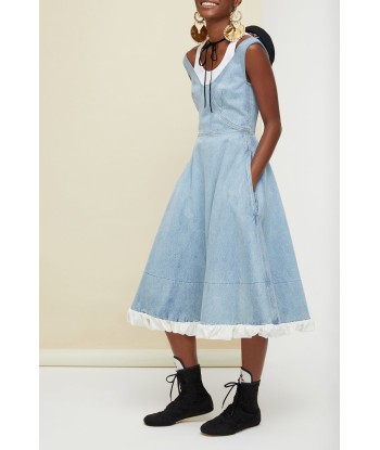 Robe midi en denim acheter en ligne