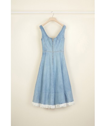 Robe midi en denim acheter en ligne