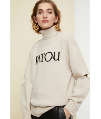 Pull Patou en laine à découpes les muscles