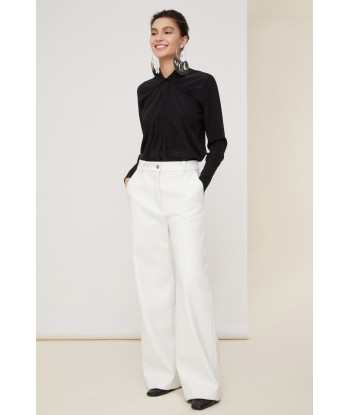 Pantalon iconique en faux cuir prix