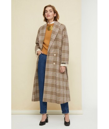 Trench en gabardine tartan vous aussi creer 