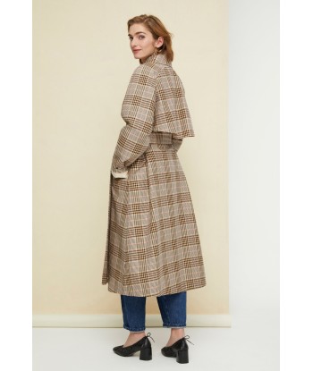 Trench en gabardine tartan vous aussi creer 