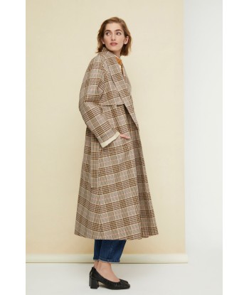 Trench en gabardine tartan vous aussi creer 