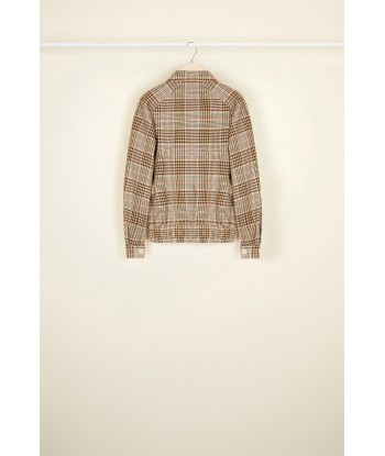 Blouson en coton tartan prix