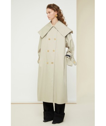 Trench en gabardine bio pas cheres