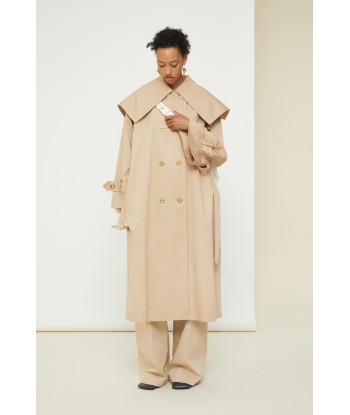 Trench en gabardine bio les muscles