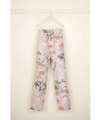 Pantalon large en jacquard l'achat 