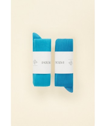 Lot de deux paires de chaussettes en coton bio 2023