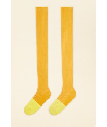 Lot de deux paires de chaussettes en coton bio en linge