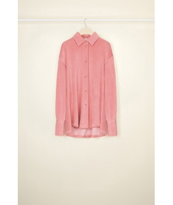 Chemise éponge oversize en coton bio en linge