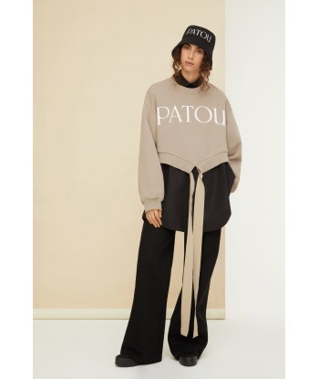 Sweatshirt Patou court en coton bio les muscles