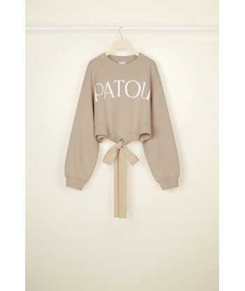 Sweatshirt Patou court en coton bio les muscles