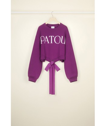 Sweatshirt Patou court en coton bio Jusqu'à 80% De Réduction