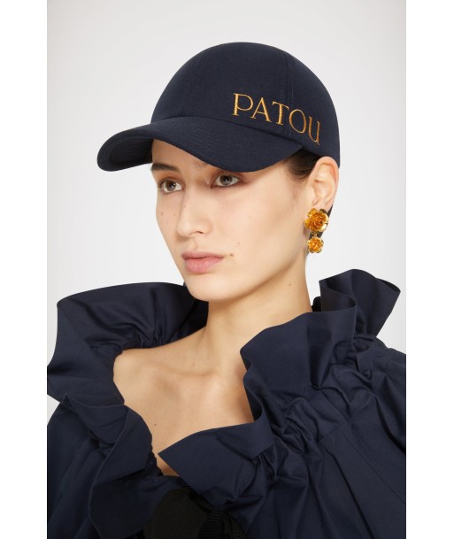 Casquette Patou brodée en laine et cachemire Venez acheter