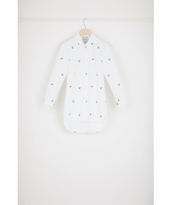 Chemise baby brodée en coton bio online