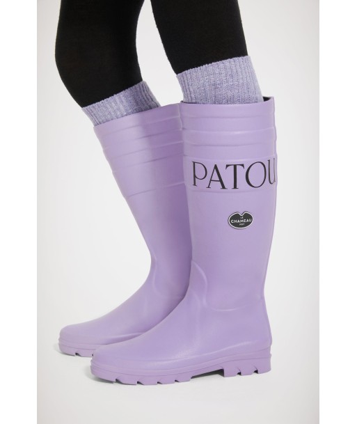 Bottes en caoutchouc Patou x Le Chameau livraison et retour toujours gratuits