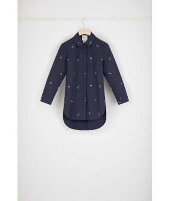 Chemise baby brodée en coton bio chez Cornerstreet bien 