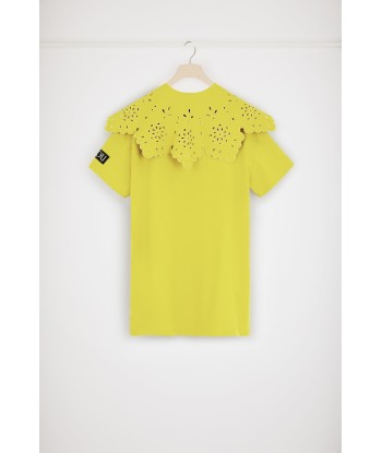 Robe t-shirt en coton bio à col amovible vente chaude votre 