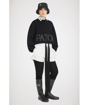 Sweatshirt Patou court en cotton bio de pas cher