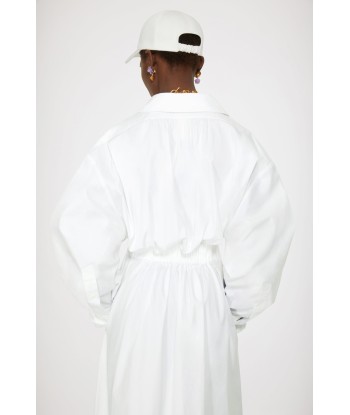 Robe trompe l’oeil en coton bio pas cheres