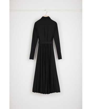 Robe maxi plissée en polyester recyclé les ctes