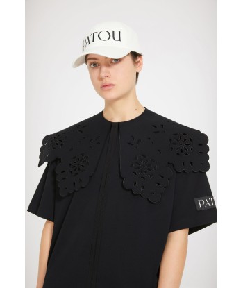 Robe t-shirt en coton bio à col amovible Profitez des Offres !