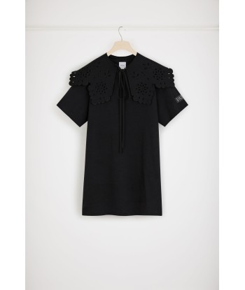 Robe t-shirt en coton bio à col amovible Profitez des Offres !