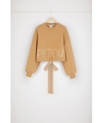 Sweatshirt Patou court en coton bio plus qu'un jeu 