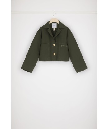 Veste courte en coton bio outlet