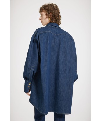 Surchemise en denim bio Pour