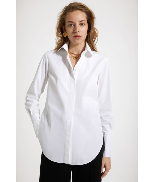 Chemise cintrée en coton bio les ligaments