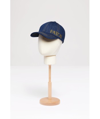 Casquette Patou en denim de coton bio pas cher chine