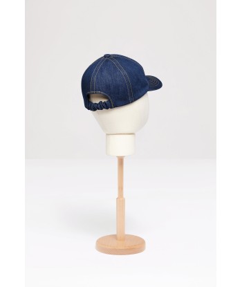 Casquette Patou en denim de coton bio pas cher chine