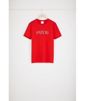 T-shirt Patou en coton bio brillant des détails fins