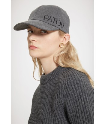 Casquette Patou en denim bio est présent 