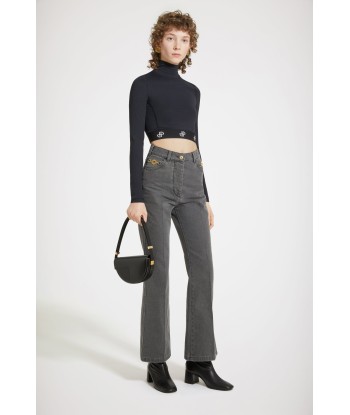 Pantalon évasé en denim bio du meilleur 