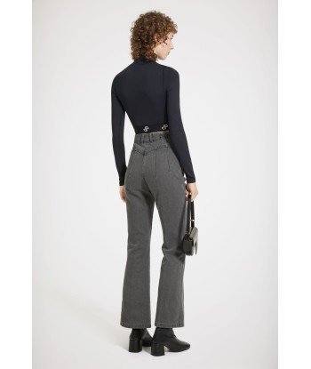 Pantalon évasé en denim bio du meilleur 