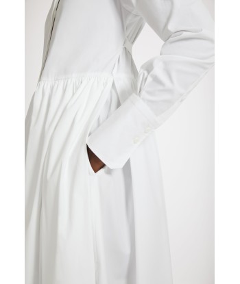 Robe chemise midi en coton bio acheter en ligne