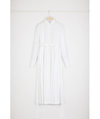 Robe chemise midi en coton bio acheter en ligne