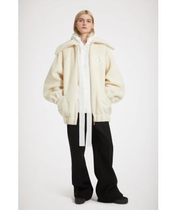 Bomber en faux shearling recyclé Economisez 