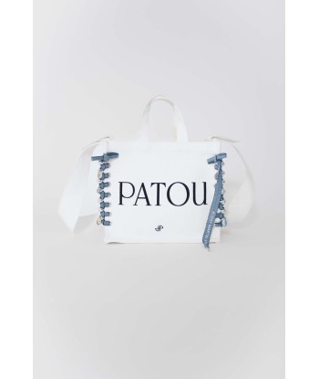 Patou Upcycling 오가닉 코튼 파투 캔버스 토트백 une grave pollution 