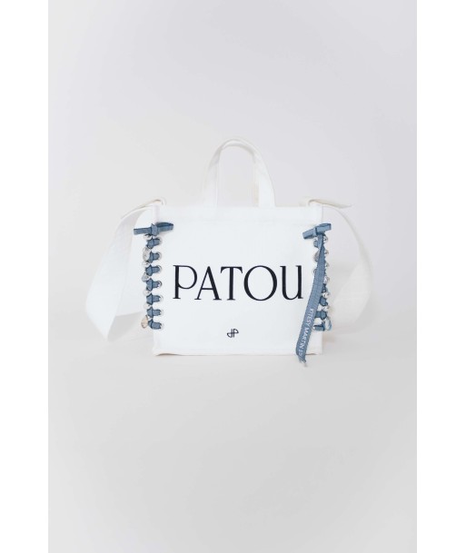 Patou Upcycling 오가닉 코튼 파투 캔버스 토트백 une grave pollution 