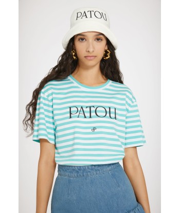 T-shirt Patou en coton rayé Les magasins à Paris