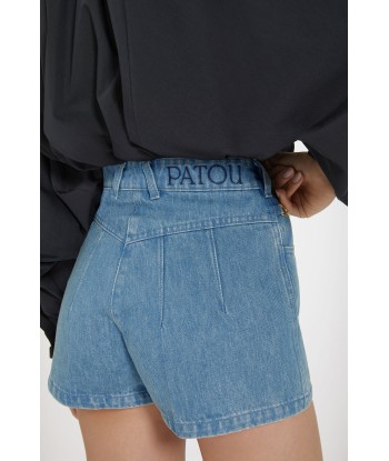 Mini short en denim destockage