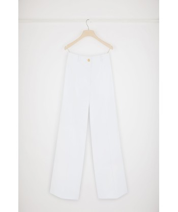 Pantalon iconique en gabardine de coton pas cher chine