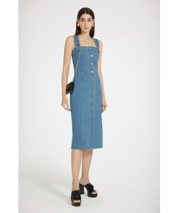 Robe salopette en denim sur le site 